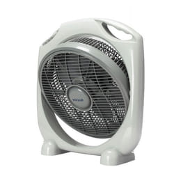 Ventilateur De Table Carré GOLD 14" - Blanc
