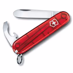 Victorinox 0.2363.T, Couteau à joint coulissant, Couteau multi-fonctions, Pointe centrale, Acier inoxydable, Synthétique ABS, ...