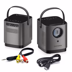 Vidéo Projecteur OVERMAX MULTIPIC 3.6 - Portable - Technologie: LED - Luminosité: 3500 lumens - Résolution: HD jusqu'à 150 p ...