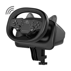 Spirit of Gamer RACE WHEEL PRO AIR Noir Bluetooth/USB Volant Android, Nintendo Switch, PC, PlayStation 4, PlayStation 5, iOS