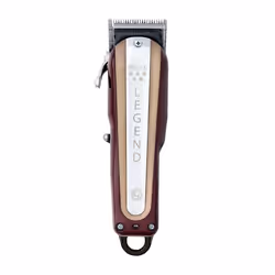 Wahl Cordless Legend, Bourgogne, Argent, 0,7 mm, 1,7 mm, 4,6 cm, 6500 tr/min, AC/Batterie