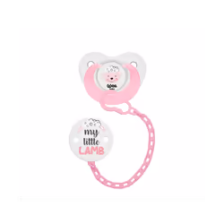 Wee Baby Sucette avec chaine Garçon 6-18m