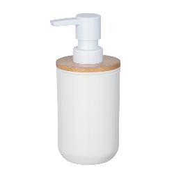 WENKO Distributeur à savon Posa blanc 330 ml