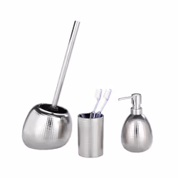WENKO Gobelet à brosser les dents décoratif pour le rangement des brosses à dents et de la pâte dentifrice - Vue supplémentaire 2