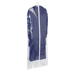 WENKO Housse vêtements Transparent 150 x 60 cm