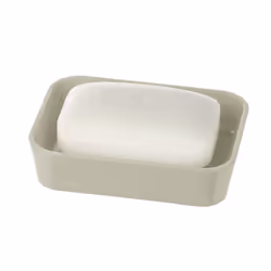 WENKO Porte-savon Candy Taupe