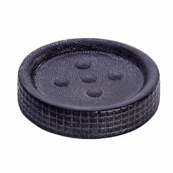 WENKO Porte-savon Polaris Jet Anthracite céramique