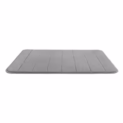 WENKO Tapis de bain Mélange gris clair 50 x 80 cm - Vue supplémentaire 2