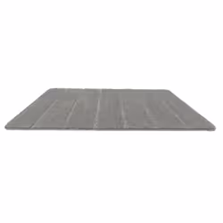 WENKO Tapis de bain Steps gris clair 70 x 120 cm microfibre - Vue supplémentaire 2