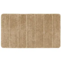 WENKO Tapis de bain Steps sable 70 x 120 cm microfibre