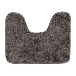 WENKO Tapis de contour WC Taupe 40 x 50 cm