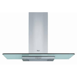 Whirlpool AKR 555/1 IX hotte Monté au mur Acier inoxydable 433 m³/h
