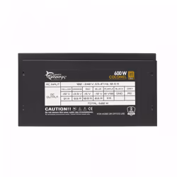 White Shark Colonel unité d'alimentation d'énergie 600 W 20+4 pin ATX ATX Noir - Vue supplémentaire 4