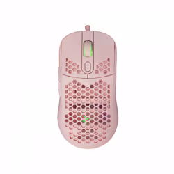 White Shark Galahad Pink, Ambidextre, Optique, USB Type-A, 7200 DPI, Rose