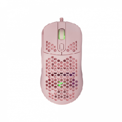 White Shark Galahad Pink souris Ambidextre USB Type-A Optique 7200 DPI