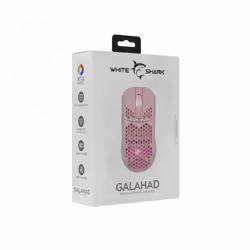White Shark Galahad Pink souris Ambidextre USB Type-A Optique 7200 DPI - Vue supplémentaire 6