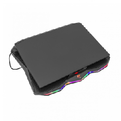 White Shark GLACIER système de refroidissement pour ordinateurs portables 43,9 cm (17.3") 800 tr/min Noir