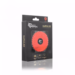 White Shark Impulse Boitier PC Ventilateur 12 cm Noir