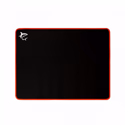 White Shark Red Knight, Noir, Rouge, Blanc, Monochromatique, Caoutchouc, Textile, Base antidérapante, Tapis de souris de jeu