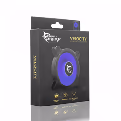White Shark Velocity Boitier PC Ventilateur 12 cm Noir
