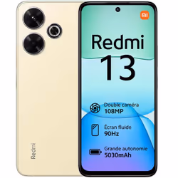 Xiaomi Redmi 13 - Ecran : 6.79" FHD+ DotDisplay (2460x1080) 396 ppi, + 90Hz- Processeur : MediaTek Helio G91-Ultra processor  ...