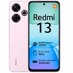 Smartphone Xiaomi Redmi 13 - Ecran : 6.79" FHD+ DotDisplay (2460x1080) 396 ppi, + 90Hz- Processeur : MediaTek Helio G91-Ultra ...