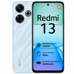 Xiaomi Redmi 13 - Ecran : 6.79" FHD+ DotDisplay (2460x1080) 396 ppi, + 90Hz- Processeur : MediaTek Helio G91-Ultra processor  ...