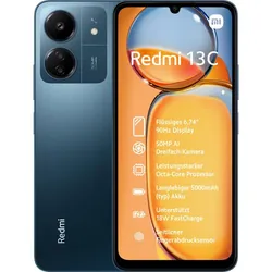 Xiaomi Redmi 13C 4Go 128Go Bleu