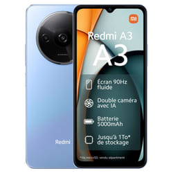 Xiaomi Redmi A3 4Go 128Go Bleu