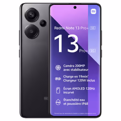 Xiaomi Redmi Note 13 Pro Plus 5G 12Go 512Go Noir