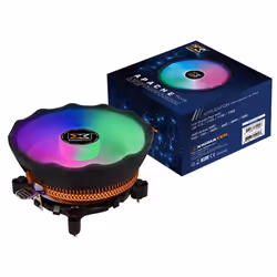 Xigmatek Apache Plus, Refroidisseur de liquide tout-en-un, 12 cm, 1500 tr/min, Noir, Cuivre