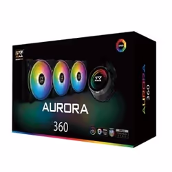 Xigmatek AURORA 360 Processeur Refroidisseur de liquide tout-en-un 12 cm Noir - Vue supplémentaire 6