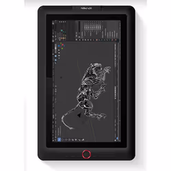 XPPen ARTIST 15.6 PRO tablette graphique Noir, Rouge 5080 lpi 344,16 x 193,59 mm USB