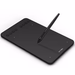 XPPen DECO MINI 7 tablette graphique Noir 5080 lpi 177,8 x 111,1 mm USB