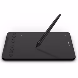 XPPen DECO MINI 7 tablette graphique Noir 5080 lpi 177,8 x 111,1 mm USB