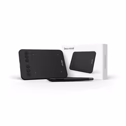 XPPen Deco mini4 tablette graphique Noir 5080 lpi 101,6 x 76,2 mm USB