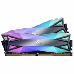 XPG SPECTRIX D60 RGB, 16 Go, 2 x 8 Go, DDR4, 3600 MHz, 288-pin DIMM