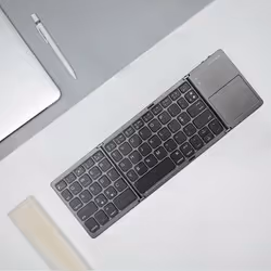 XtremeMac XWH-FLK-13 clavier Universel Bluetooth AZERTY Français Gris - Vue supplémentaire 2
