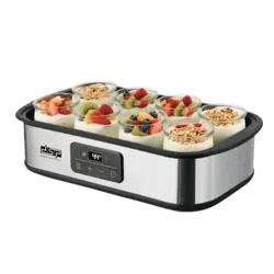 Yaourtière DSP KA4015 8 Pots 25W Silver