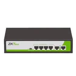 ZKTeco PE042-55-C commutateur réseau Fast Ethernet (10/100) Connexion Ethernet, supportant l'alimentation via ce port (PoE)