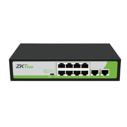 ZKTeco PE082-120-C commutateur réseau Fast Ethernet (10/100) Connexion Ethernet, supportant l'alimentation via ce port (PoE)