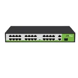 ZKTeco PE242-300-C commutateur réseau Fast Ethernet (10/100) Connexion Ethernet, supportant l'alimentation via ce port (PoE)