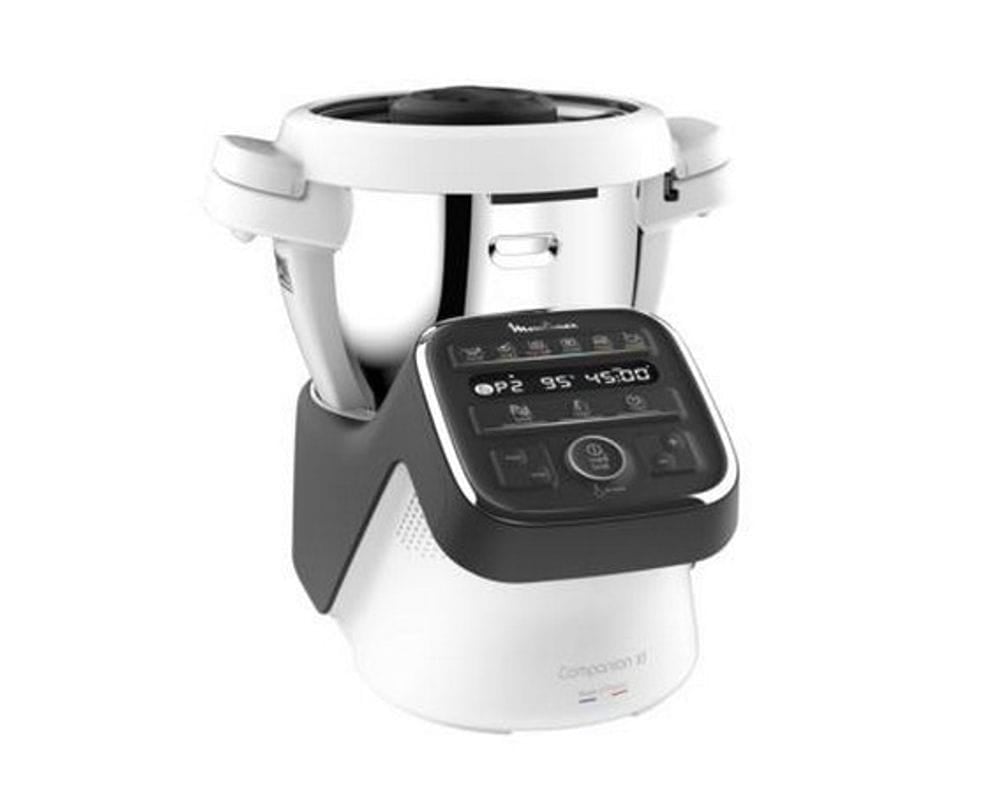 Robot Cuiseur Moulinex I-Companion XL Pâtisserie - 1550W, 3L, 12 Accessoires, Connecté