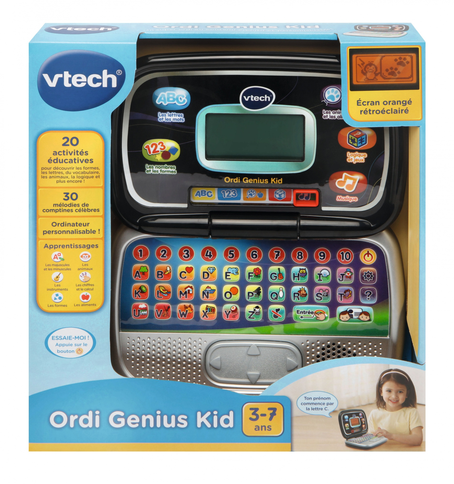 VTech - Tablet Ordi-P'tit Genius Touch rose – or…