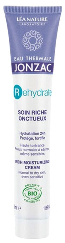 Soin Riche Réhydratant Jonzac Rehydrate - Crème Visage Corps - Neuf Sous Emballage - Origine France - Référence 9796294