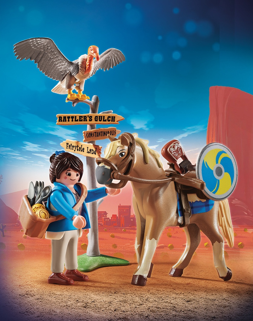 Playmobil The Movie Pm Movie Marla Avec Cheval au Meilleur Prix en ...