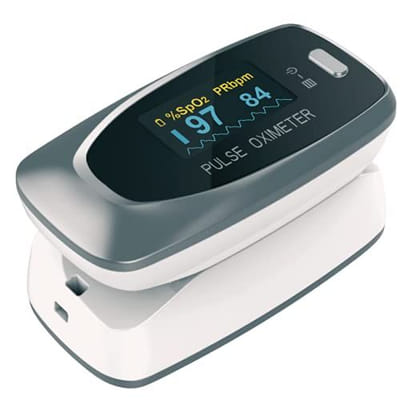 Pulse oxymetre contec cms50d2, Vue principale