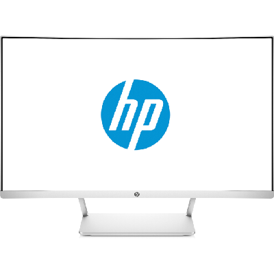 HP 27 écran plat de PC 68,6 cm (27") 1920 x 1080 pixels Full HD LED Argent, Blanc