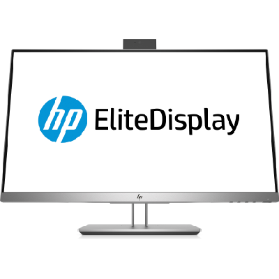 HP EliteDisplay E243d écran plat de PC 60,5 cm (23.8") 1920 x 1080 pixels Full HD LED Gris, Argent