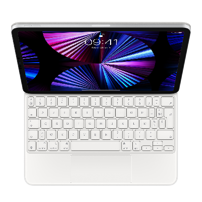 Apple MJQJ3F/A clavier pour tablette Blanc AZERTY Français